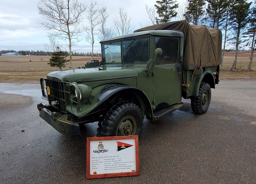 1953 Canadian M37 For Sale