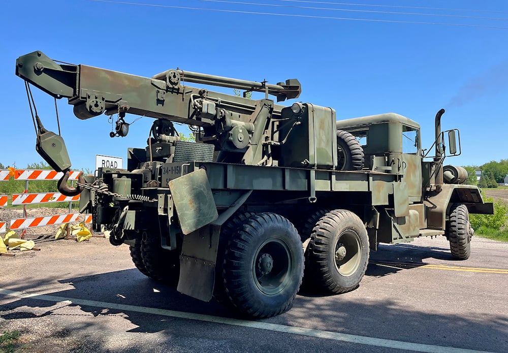 M543 A2 5-ton wrecker for sale
